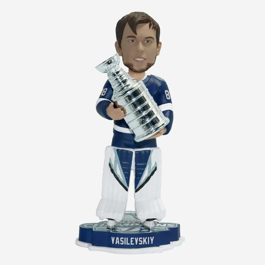 Andrei Vasilevskiy Tampa Bay Lightning 2020 Stanley Cup Champions Bobblehead FOCO - FOCO.com