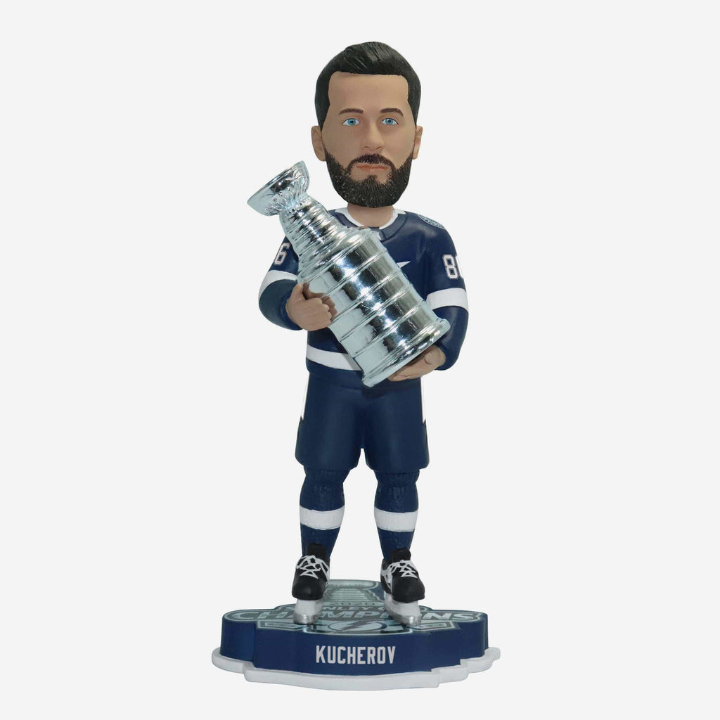 Nikita Kucherov Tampa Bay Lightning 2020 Stanley Cup Champions Bobblehead FOCO - FOCO.com
