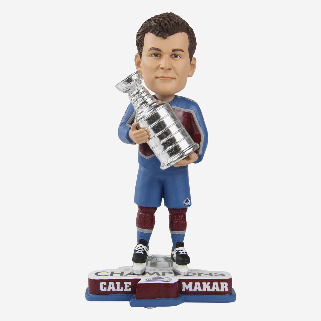 Cale Makar Colorado Avalanche 2022 Stanley Cup Champions Bobblehead FOCO - FOCO.com