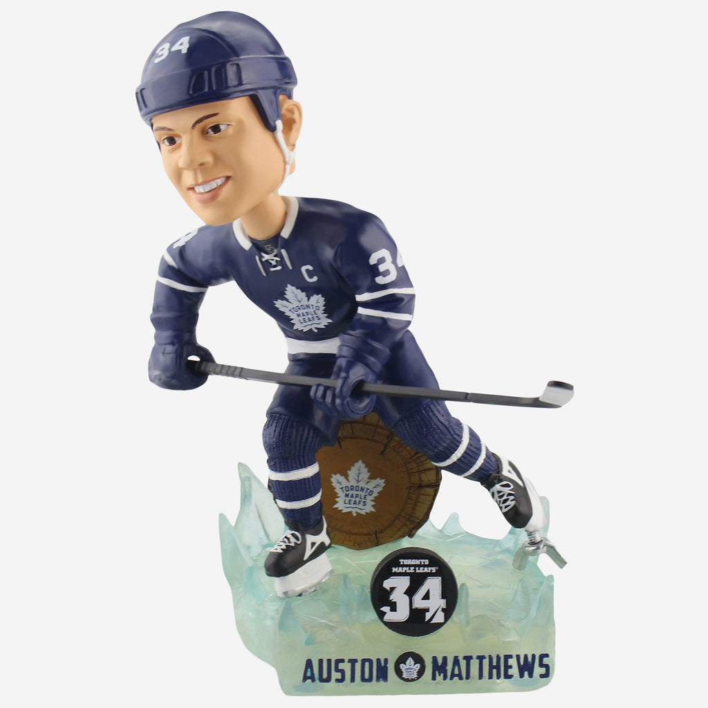 Auston Matthews Toronto Maple Leafs Tundra Series Bobblehead FOCO - FOCO.com