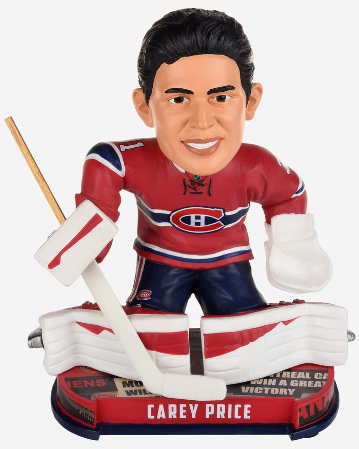 Carey Price Montreal Canadiens Headline Bobblehead FOCO - FOCO.com