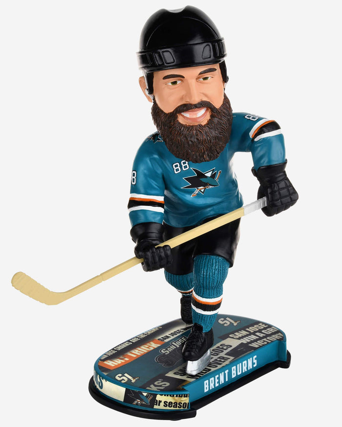 Brent Burns San Jose Sharks Headline Bobblehead FOCO - FOCO.com