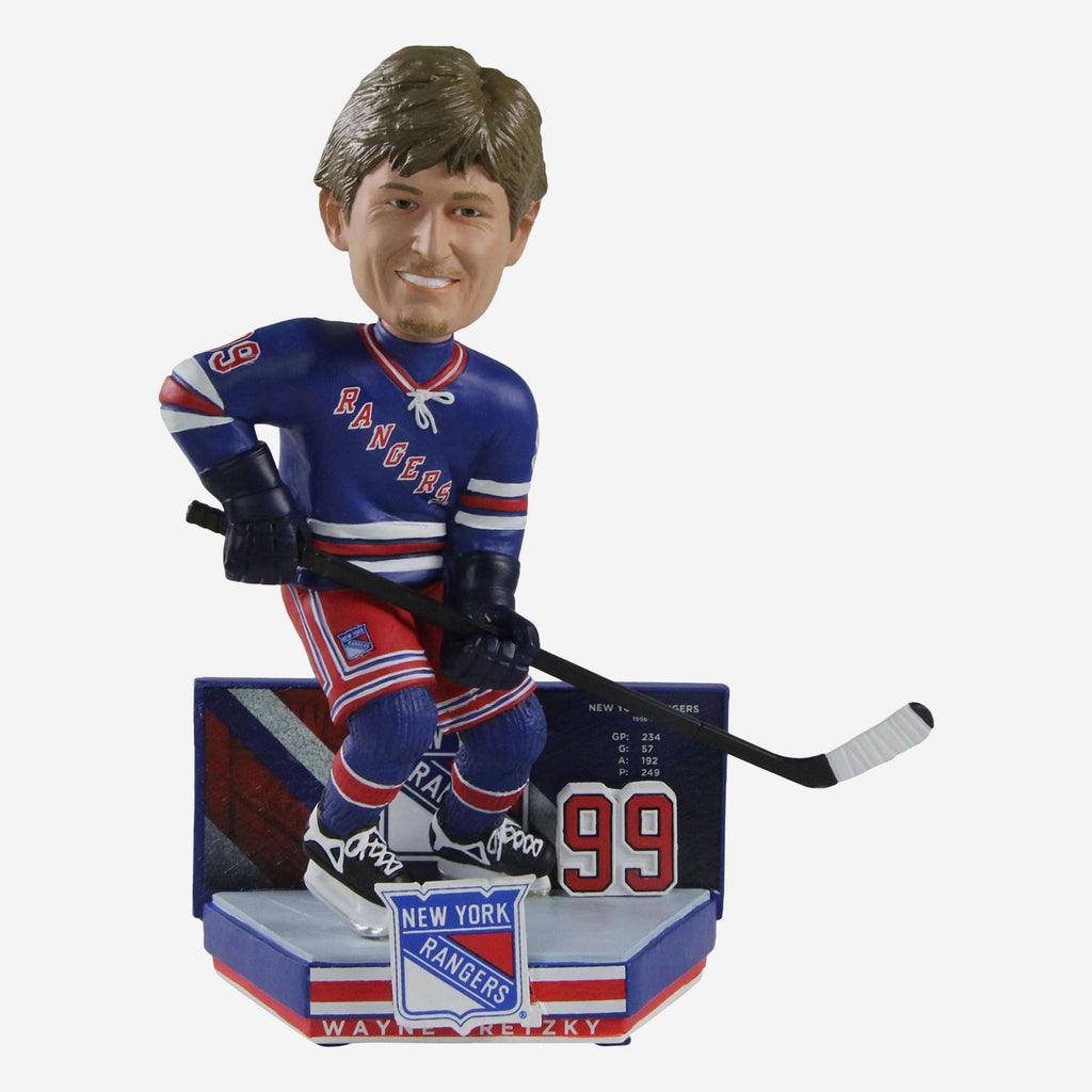 Wayne Gretzky New York Rangers Legacy Bobblehead FOCO - FOCO.com