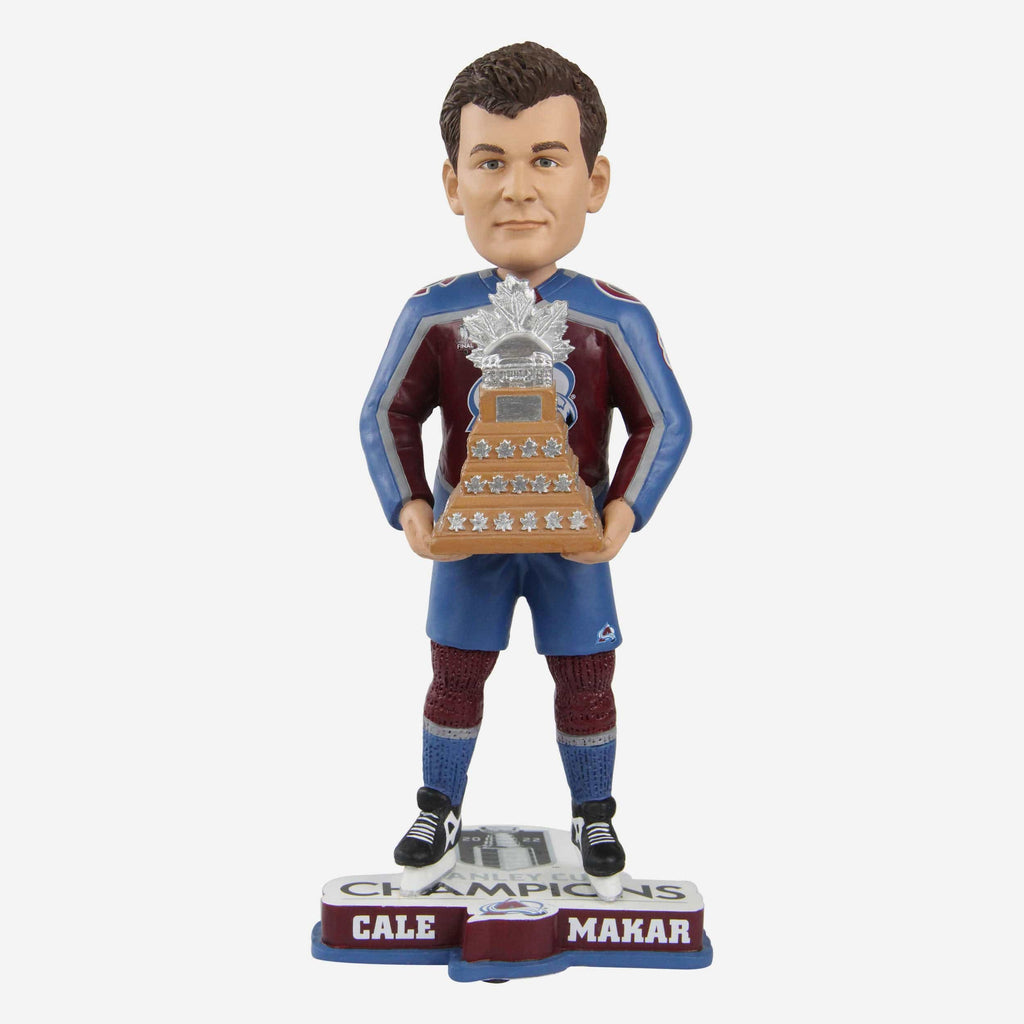 Cale Makar Colorado Avalanche 2022 Stanley Cup Champions MVP Bobblehead FOCO - FOCO.com