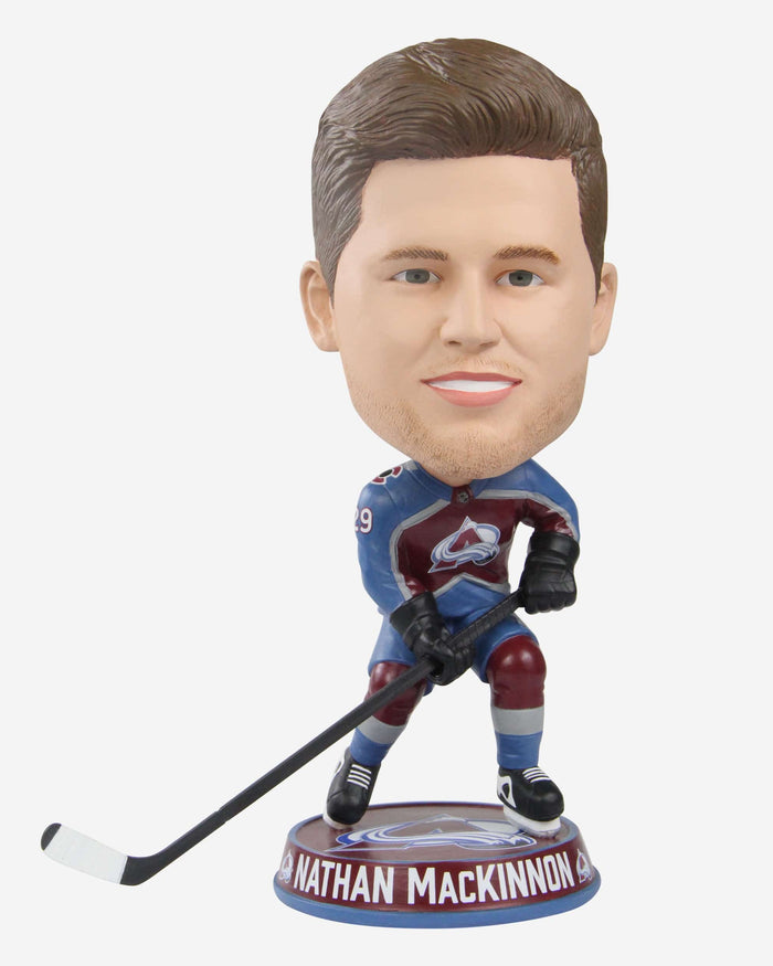 Nathan MacKinnon Colorado Avalanche Bighead Bobblehead FOCO - FOCO.com