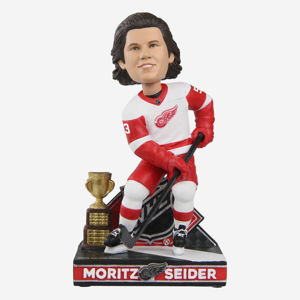 Moritz Seider Detroit Red Wings 2022 Calder Memorial Trophy Award Bobblehead FOCO - FOCO.com
