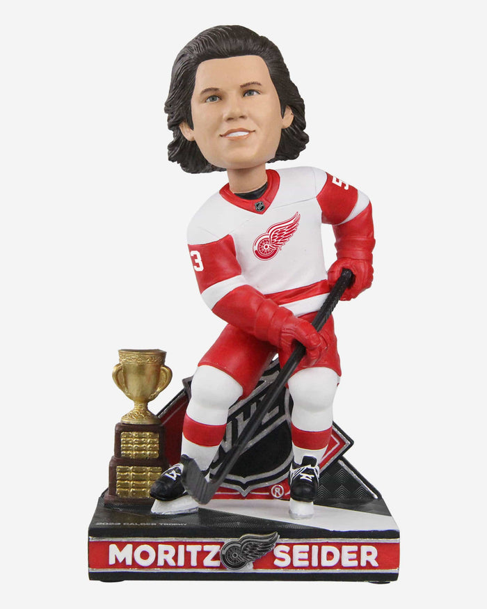 Moritz Seider Detroit Red Wings 2022 Calder Memorial Trophy Award Bobblehead FOCO - FOCO.com