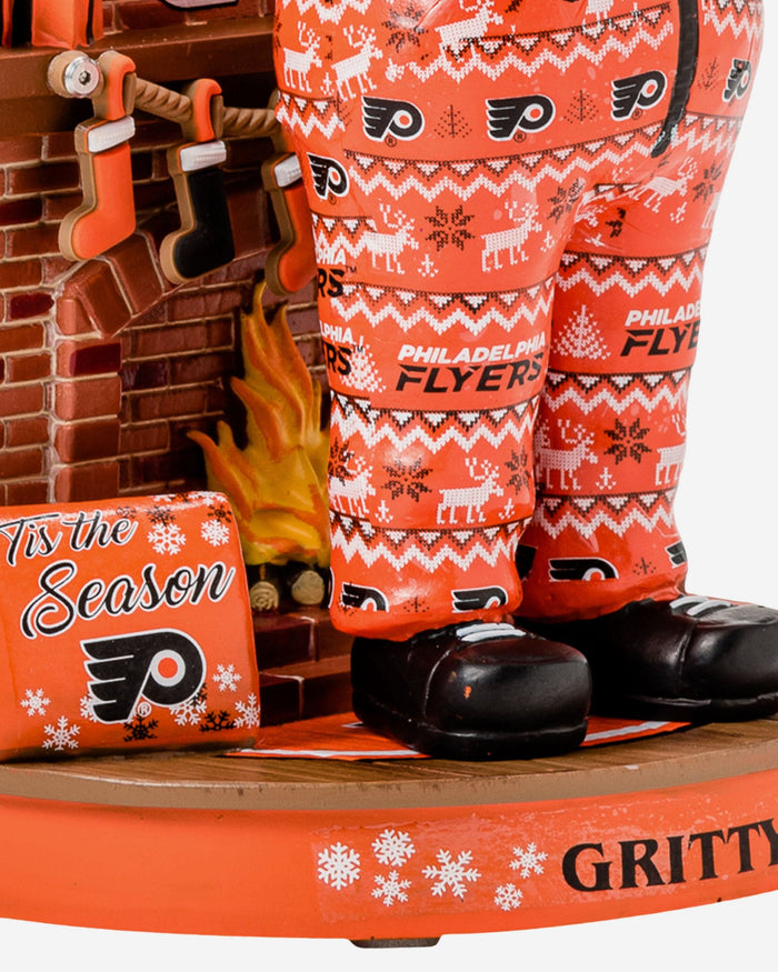 Gritty Philadelphia Flyers Holiday Mascot Bobblehead FOCO - FOCO.com