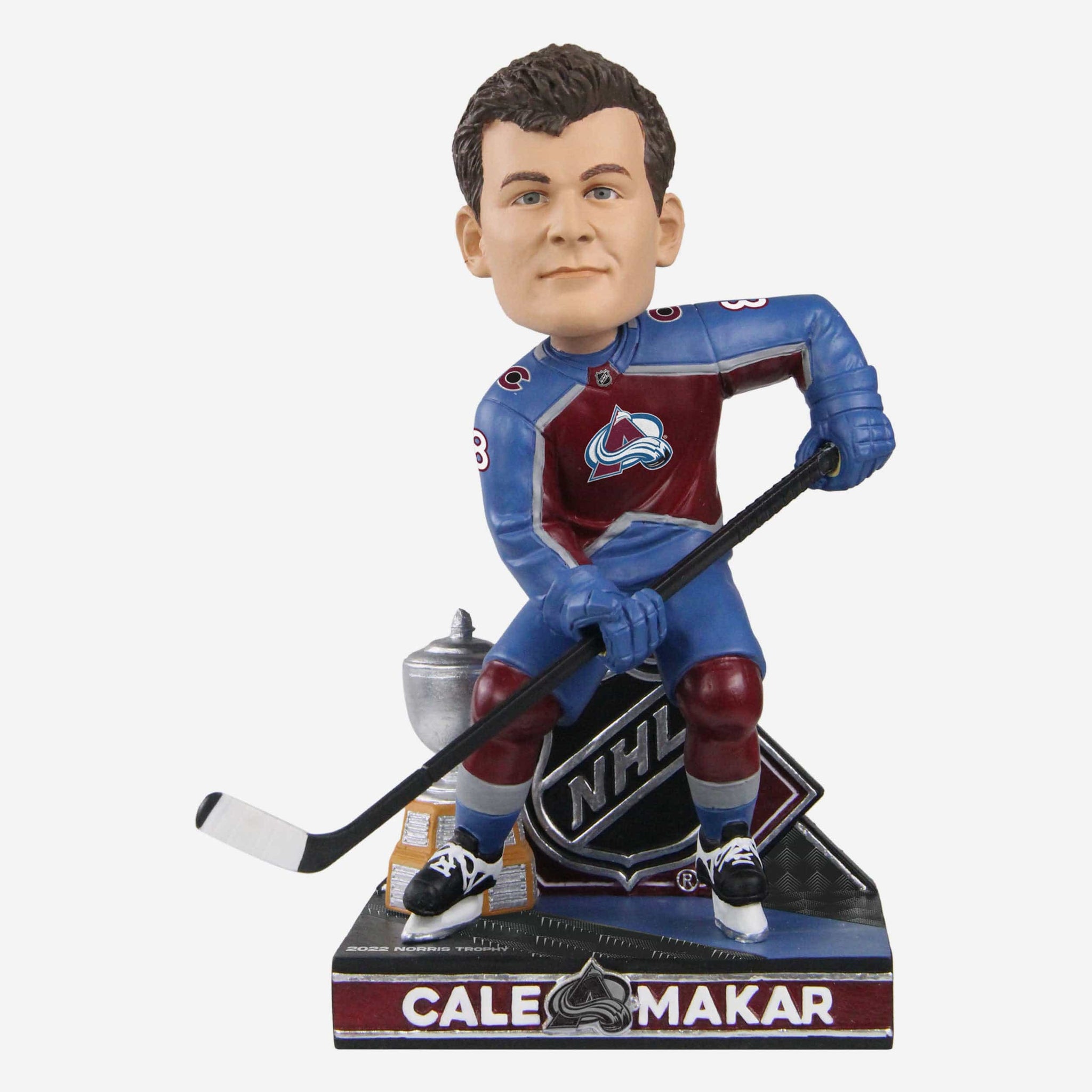 Cale Makar Blue Colorado Avalanche Autographed 2022 NHL All-Star