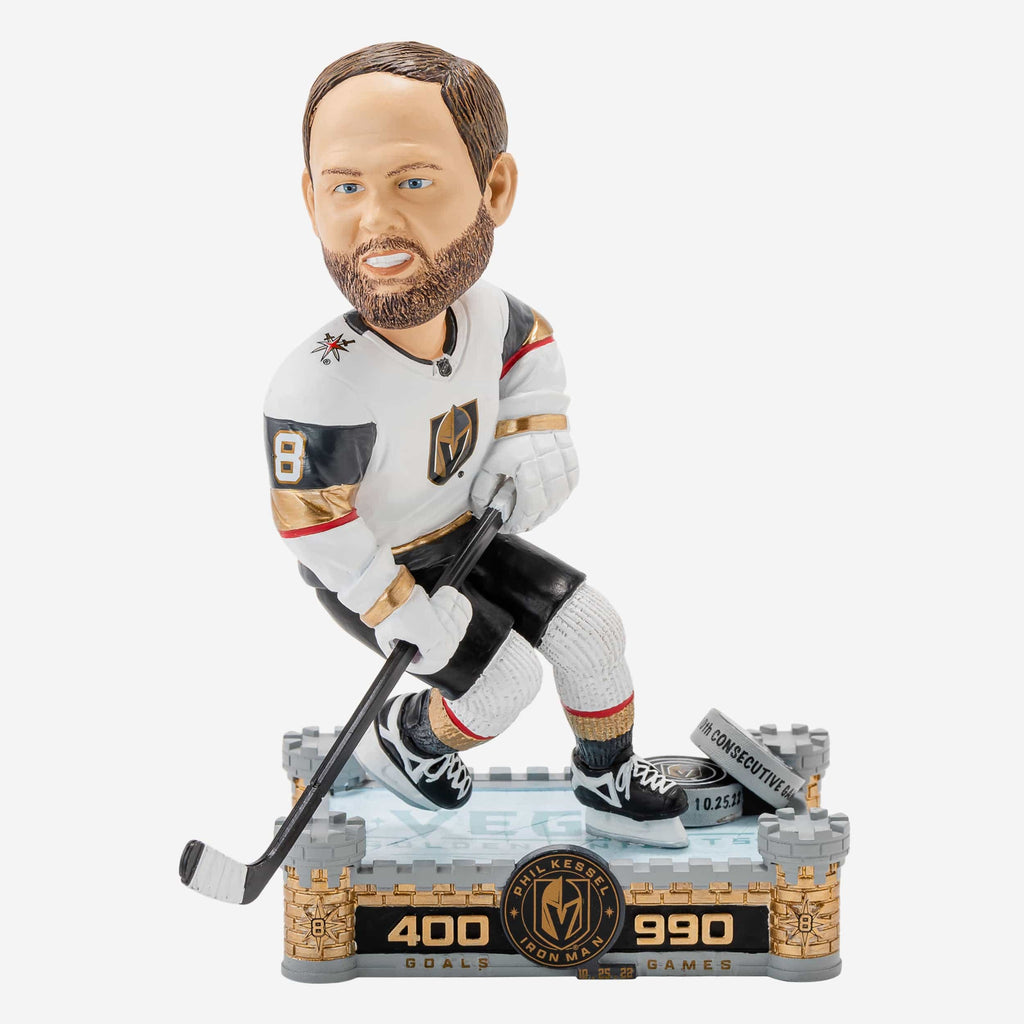 Phil Kessel Vegas Golden Knights 400 Goal Iron Man Bobblehead FOCO - FOCO.com