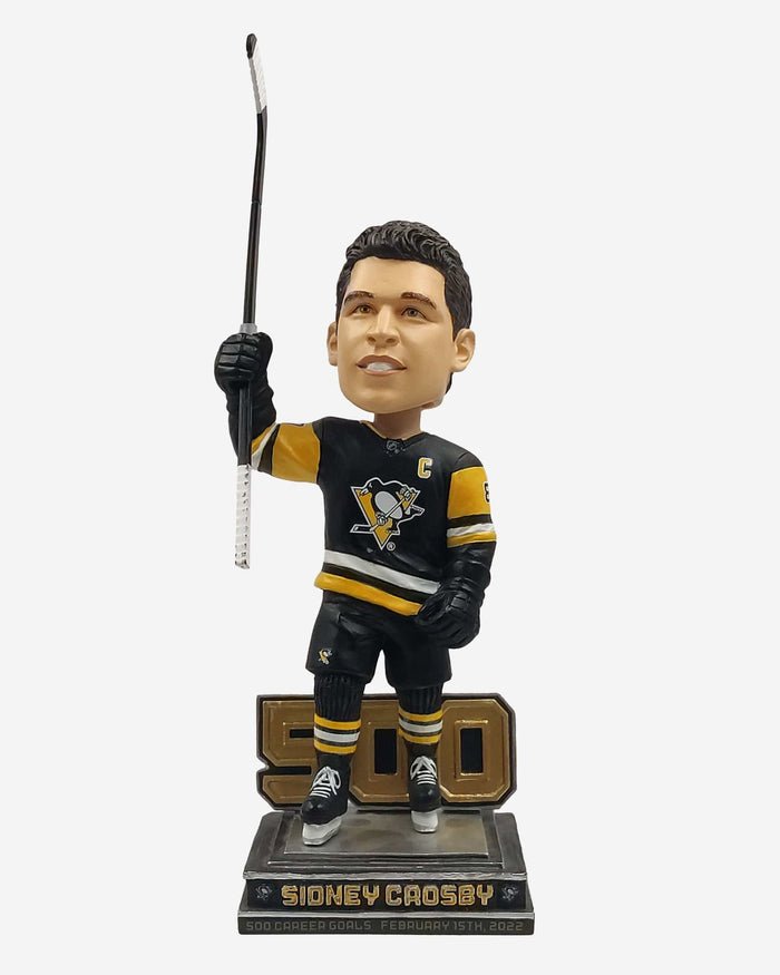 Sidney Crosby Pittsburgh Penguins 500th Goal Bobblehead FOCO - FOCO.com