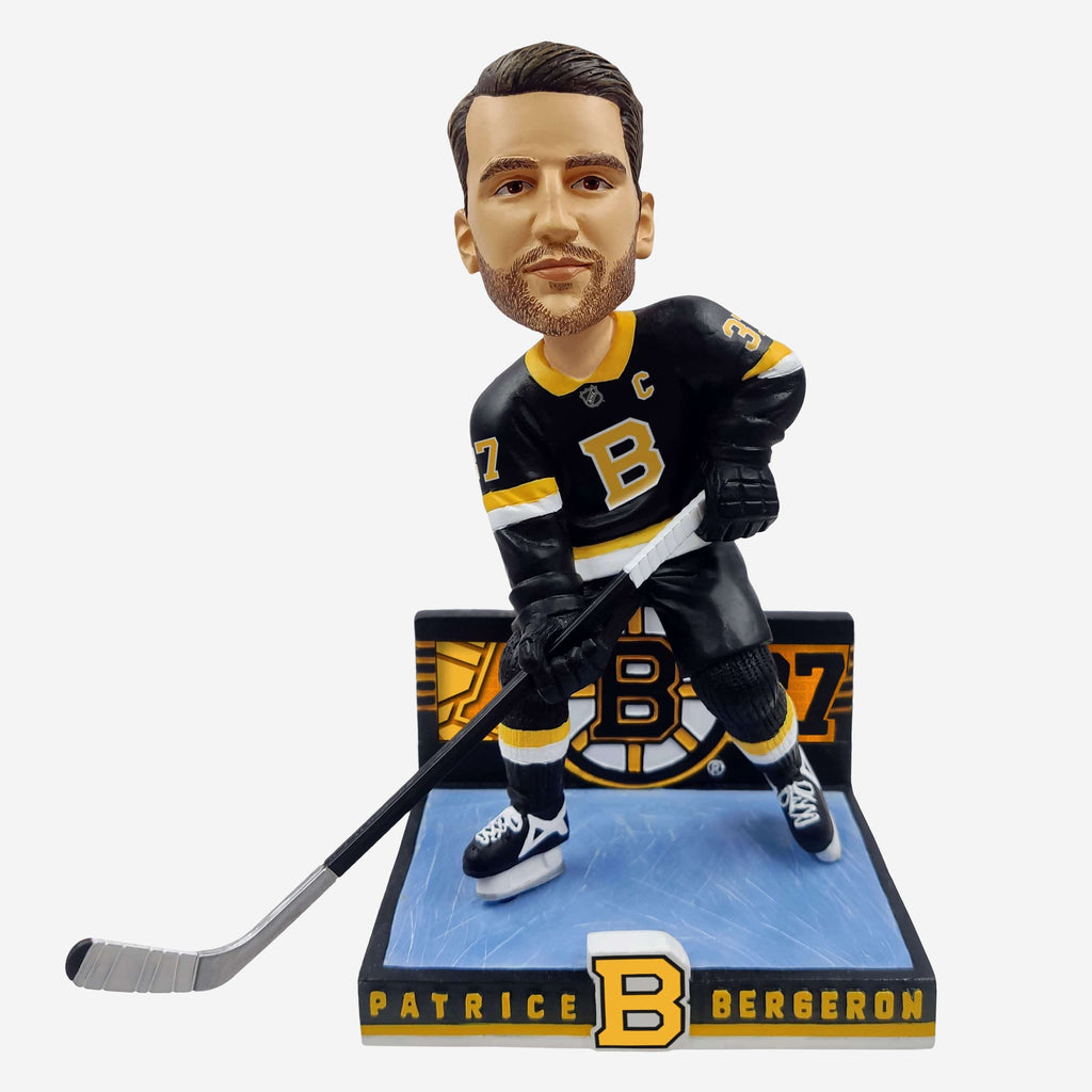 Patrice Bergeron Boston Bruins Alternate Jersey Bobblehead FOCO - FOCO.com
