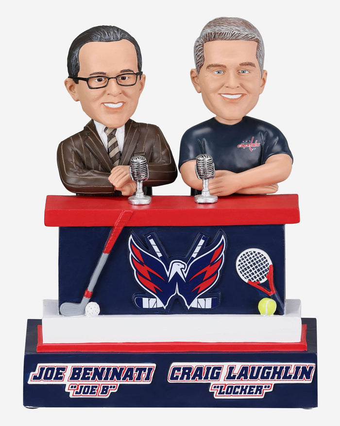 Craig Laughlin & Joe Beninati Washington Capitals Announcer Dual Bobblehead FOCO - FOCO.com