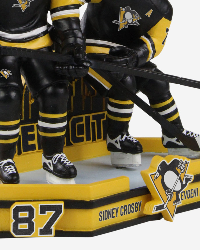 Sidney Crosby & Evgeni Malkin Pittsburgh Penguins Bobblemate Dual Bobblehead FOCO - FOCO.com