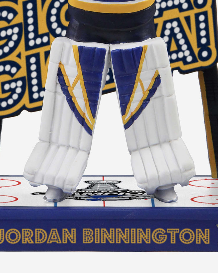 Jordan Binnington St Louis Blues Gloria Gloria Bobblehead FOCO - FOCO.com