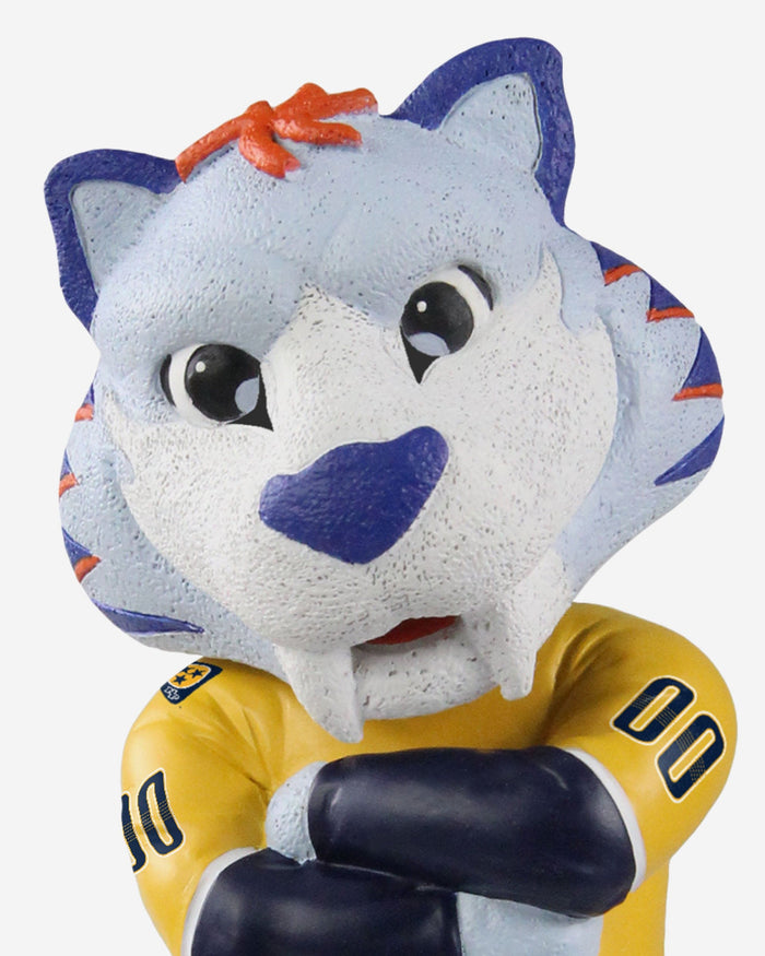 Gnash Nashville Predators 2022 NHL Global Series Mascot Bobblehead FOCO - FOCO.com