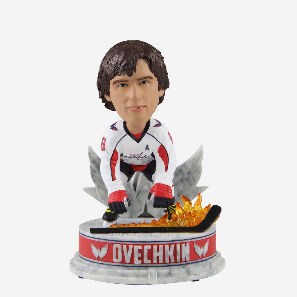 Alex Ovechkin Washington Capitals Hot Stick Bobblehead FOCO - FOCO.com