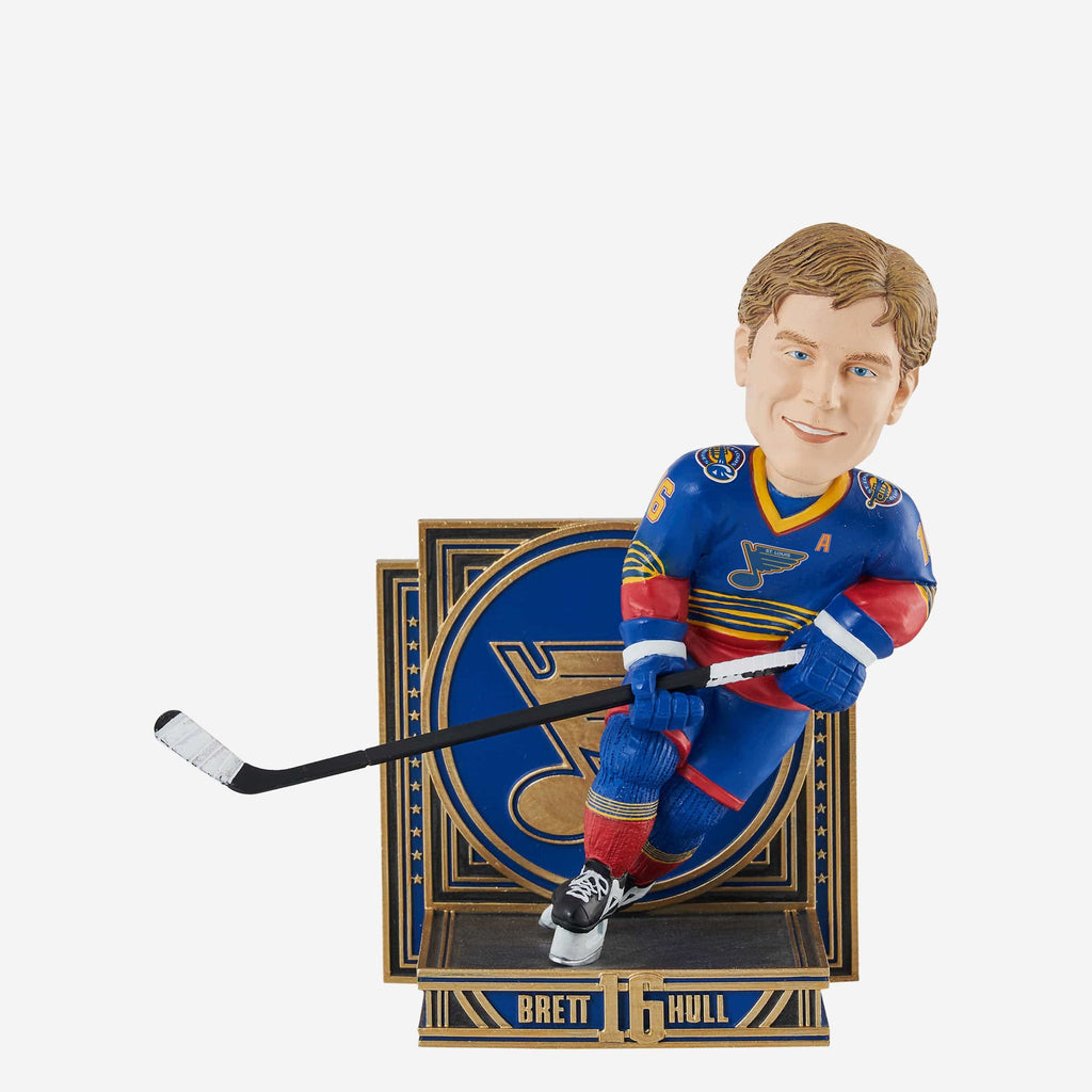 Brett Hull St Louis Blues Career Retrospective Bobblehead FOCO - FOCO.com