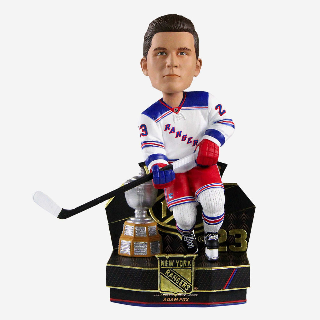 Adam Fox New York Rangers Norris Trophy Bobblehead FOCO - FOCO.com