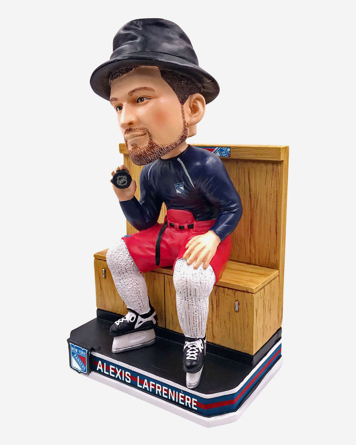 Alexis Lafreniere New York Rangers Overtime Goal Moment Bobblehead FOCO - FOCO.com