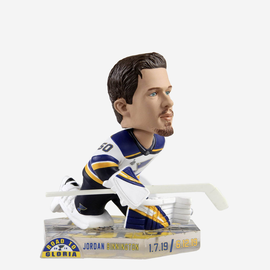 Jordan Binnington St Louis Blues Road To Gloria Bobblehead FOCO - FOCO.com
