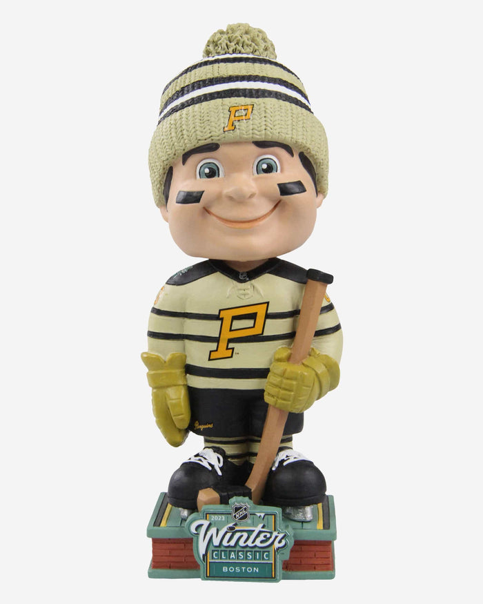 Pittsburgh Penguins 2023 Winter Classic Retro Cherub Bobblehead FOCO - FOCO.com