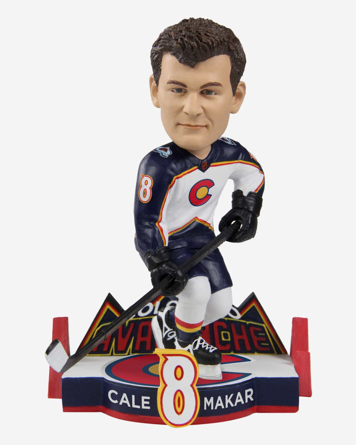 Cale Makar Colorado Avalanche Reverse Retro Jersey Bobblehead FOCO - FOCO.com