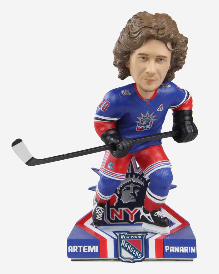 Artemi Panarin New York Rangers Reverse Retro Jersey Bobblehead FOCO - FOCO.com