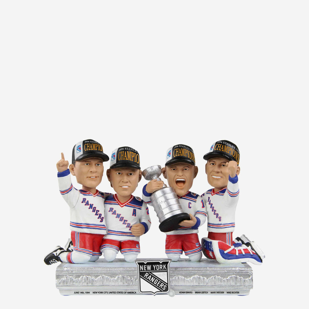 New York Rangers 1994 Stanley Cup Champions Mini Bobblehead Scene FOCO - FOCO.com