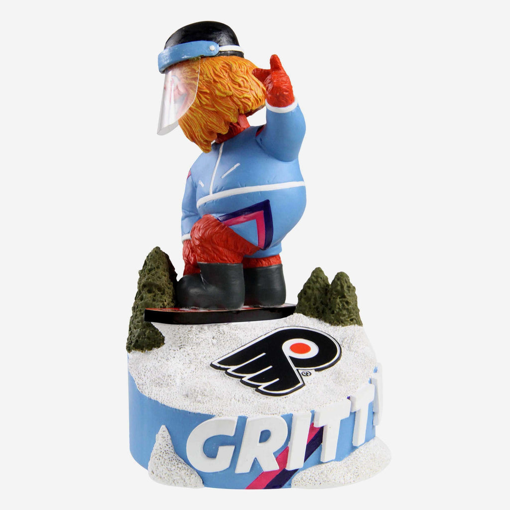 Gritty Philadelphia Flyers Mascot Snowboard Bobblehead FOCO - FOCO.com