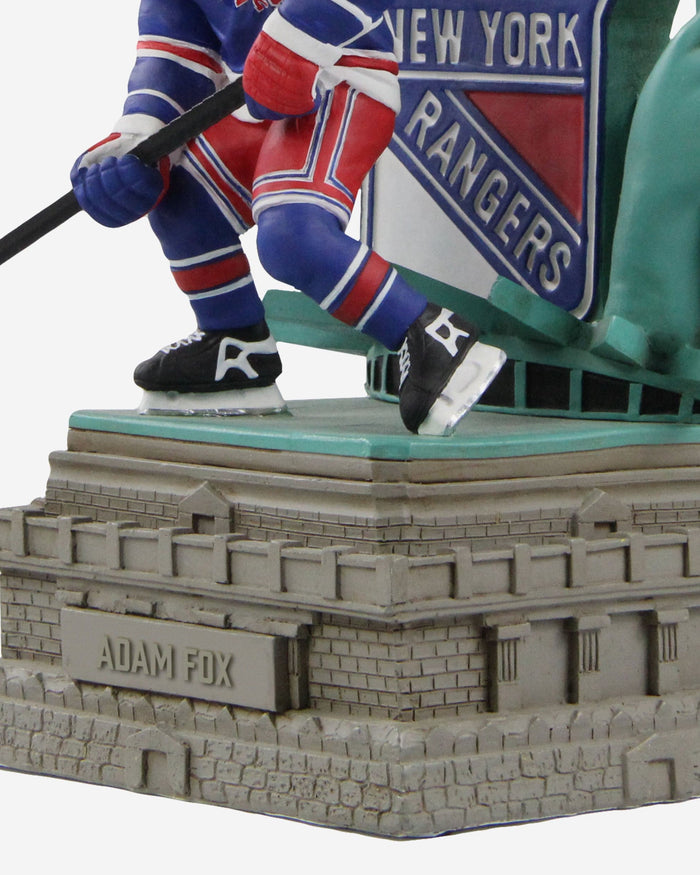 Adam Fox New York Rangers Statue Of Liberty Bobblehead FOCO - FOCO.com