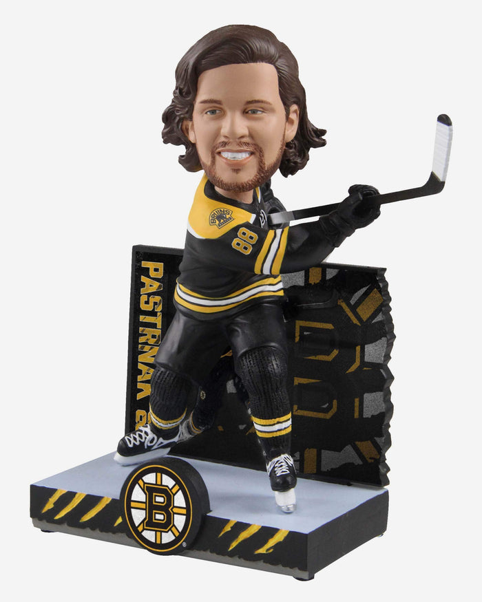 David Pastrnak Boston Bruins Claw Mark Bobblehead FOCO - FOCO.com