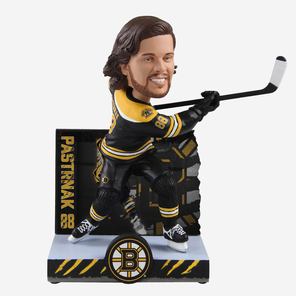 David Pastrnak Boston Bruins Claw Mark Bobblehead FOCO - FOCO.com