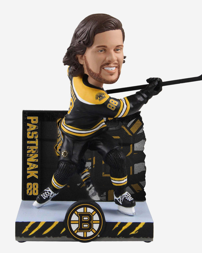 David Pastrnak Boston Bruins Claw Mark Bobblehead FOCO - FOCO.com