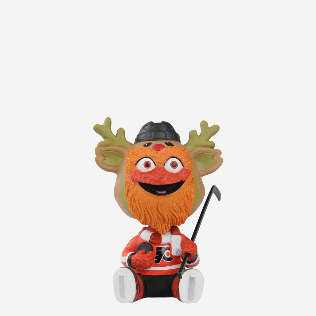 Gritty Philadelphia Flyers Christmas Mascot Bobble Bro Mini Bobblehead FOCO - FOCO.com