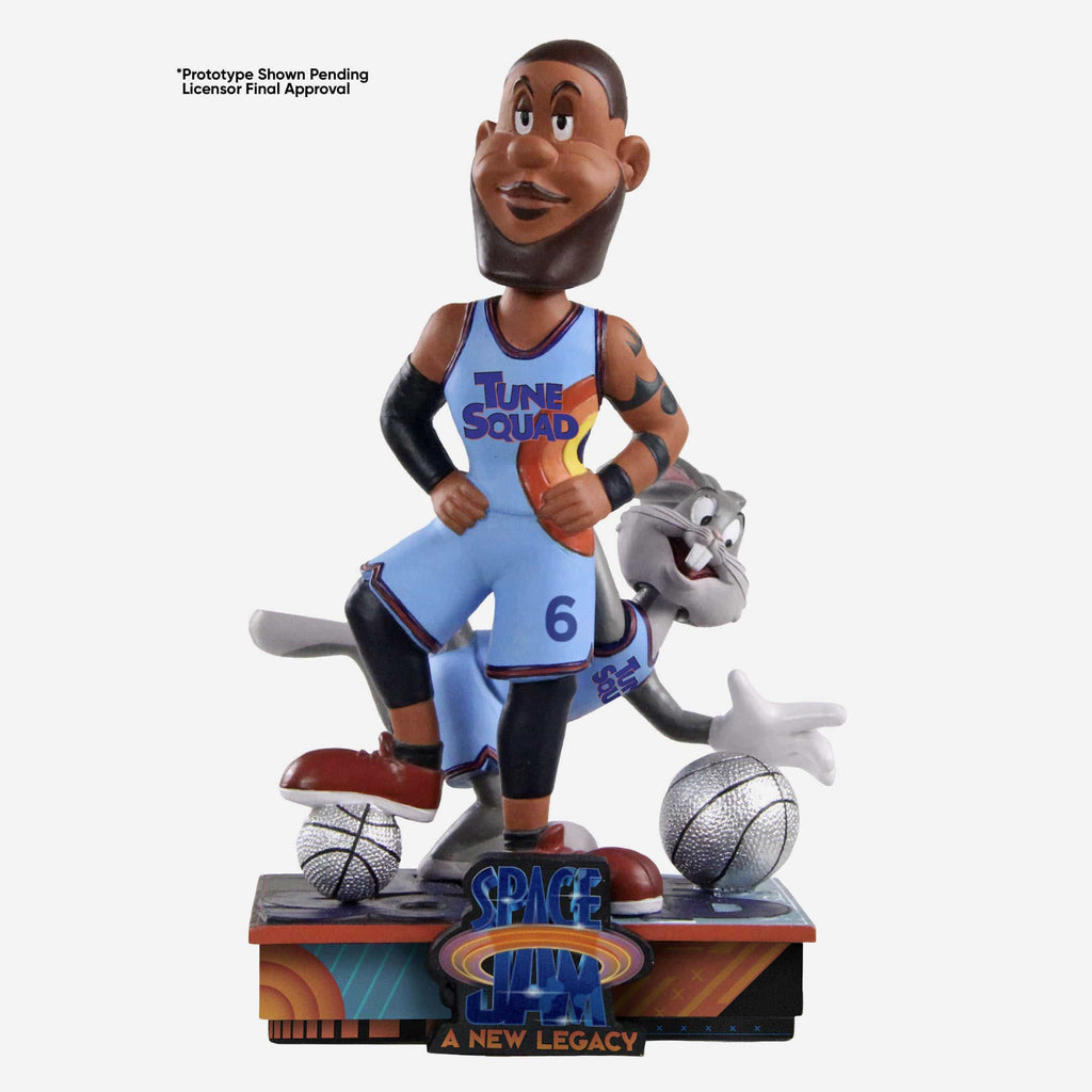 LeBron James & Bugs Bunny Space Jam: A New Legacy Tune Squad Cartoon Chase Bobblehead FOCO - FOCO.com