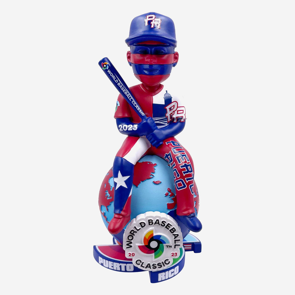 Puerto Rico 2023 World Baseball Classic Bobbles On Parade Bobblehead FOCO - FOCO.com