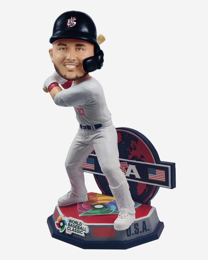 Mike Trout USA 2023 World Baseball Classic Bobblehead FOCO - FOCO.com