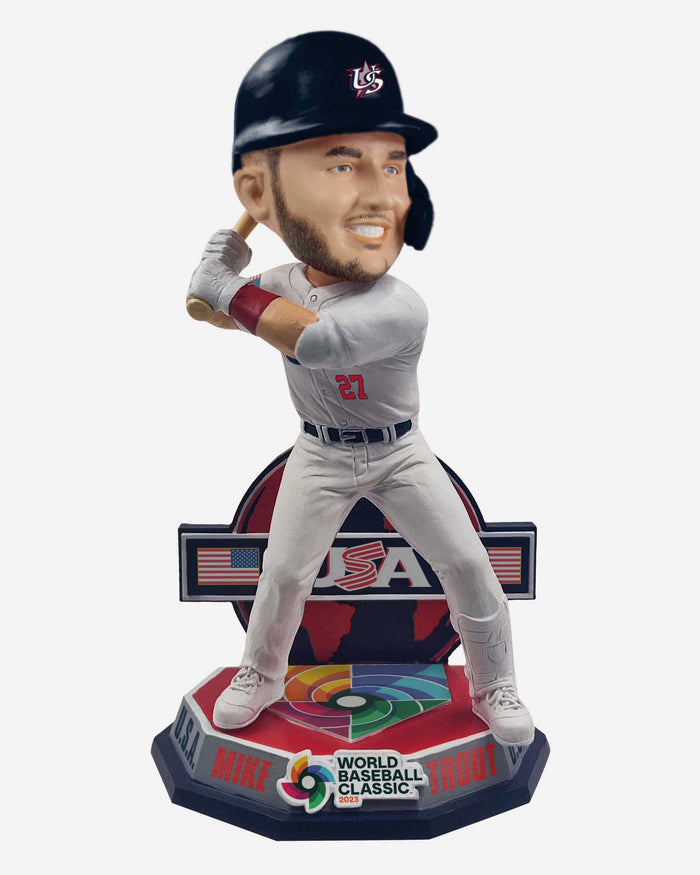 Mike Trout USA 2023 World Baseball Classic Bobblehead FOCO - FOCO.com
