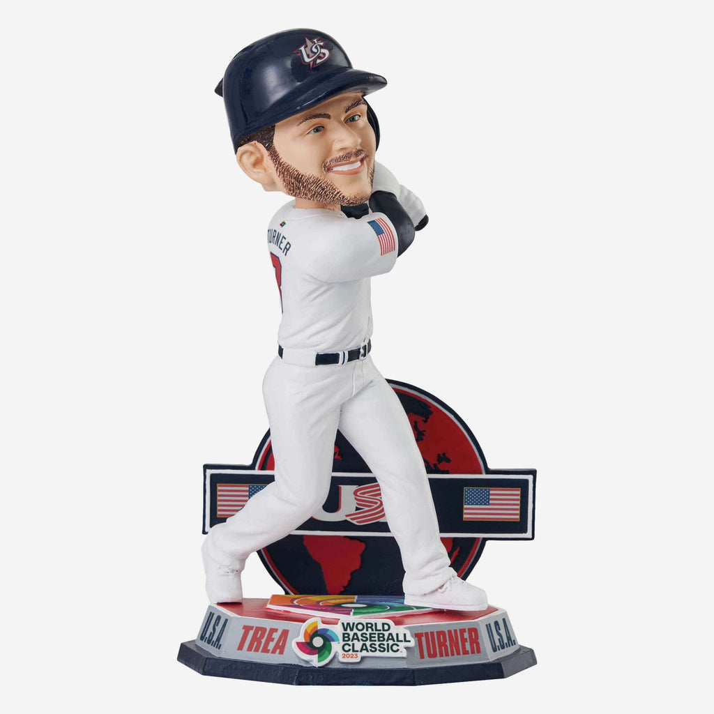 Trea Turner USA 2023 World Baseball Classic Bobblehead FOCO - FOCO.com
