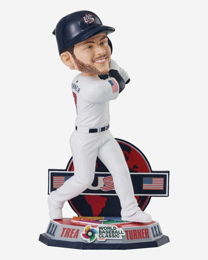 Trea Turner USA 2023 World Baseball Classic Bobblehead FOCO - FOCO.com