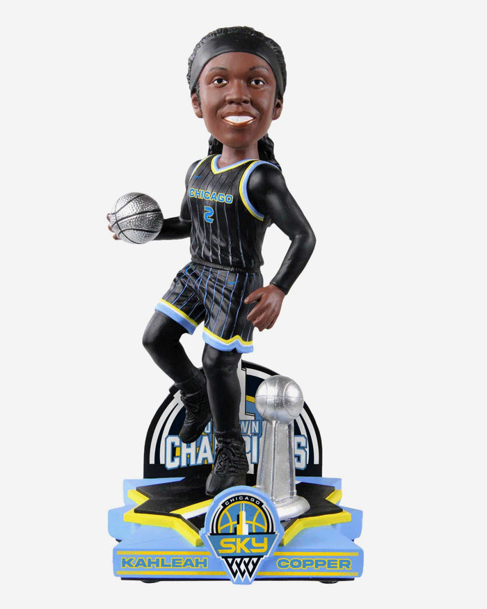 Kahleah Copper Chicago Sky 2021 WNBA Champions Bobblehead FOCO - FOCO.com