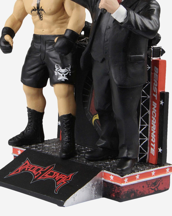 Brock Lesnar & Paul Heyman WWE Dual Bobblehead FOCO - FOCO.com