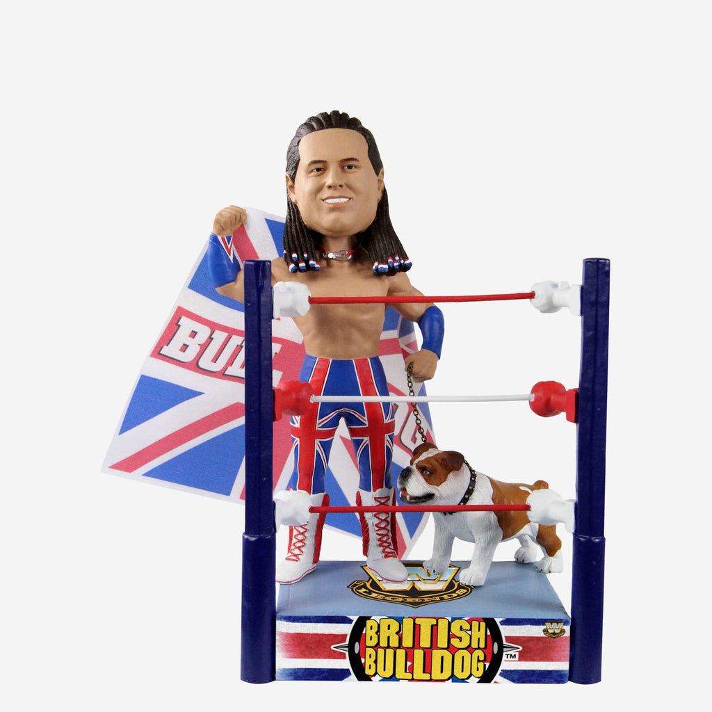 British Bulldog WWE Bobblehead FOCO - FOCO.com