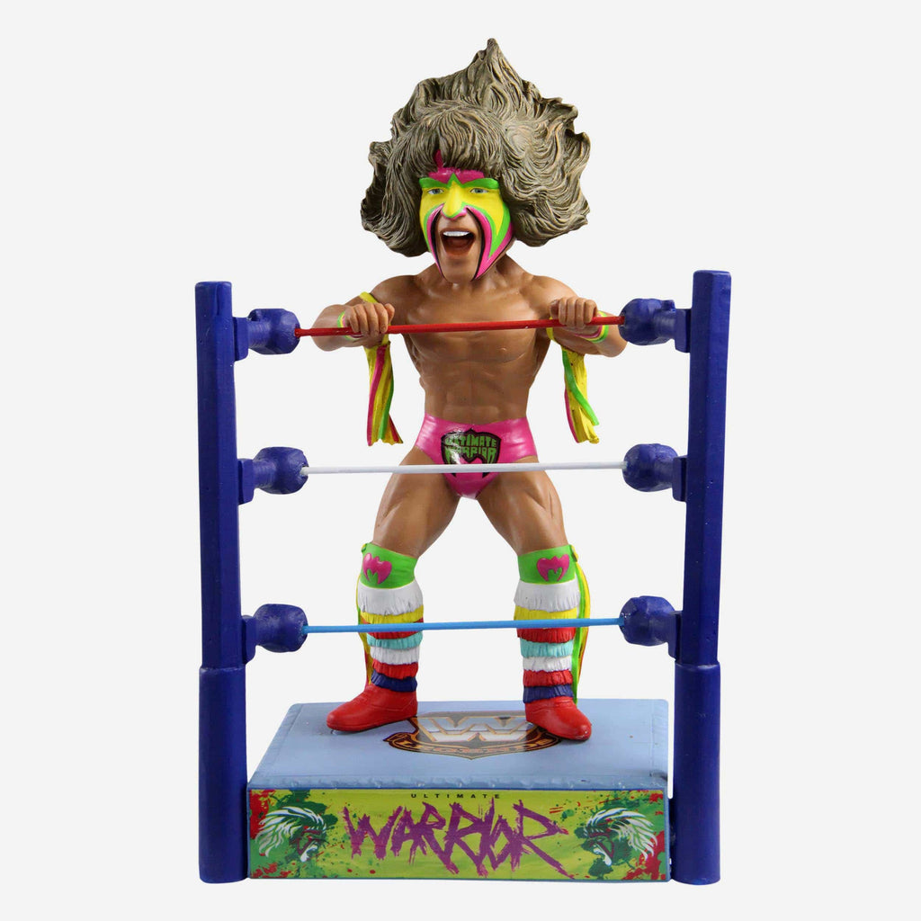 Ultimate Warrior WWE Ropes Moment Bobblehead FOCO - FOCO.com
