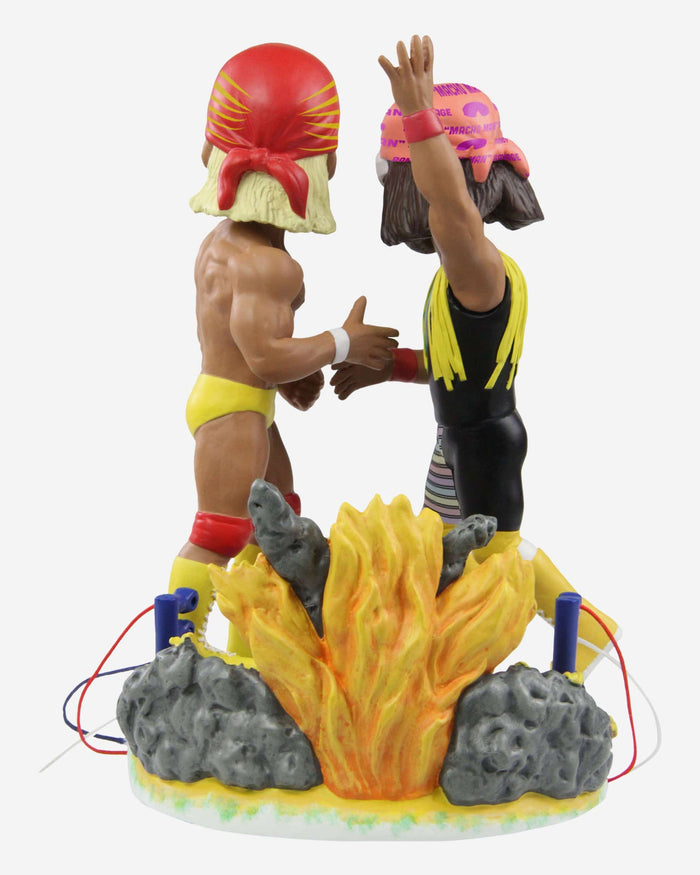 Randy Savage & Hulk Hogan Mega Powers WWE Tag Team Bobblehead FOCO - FOCO.com