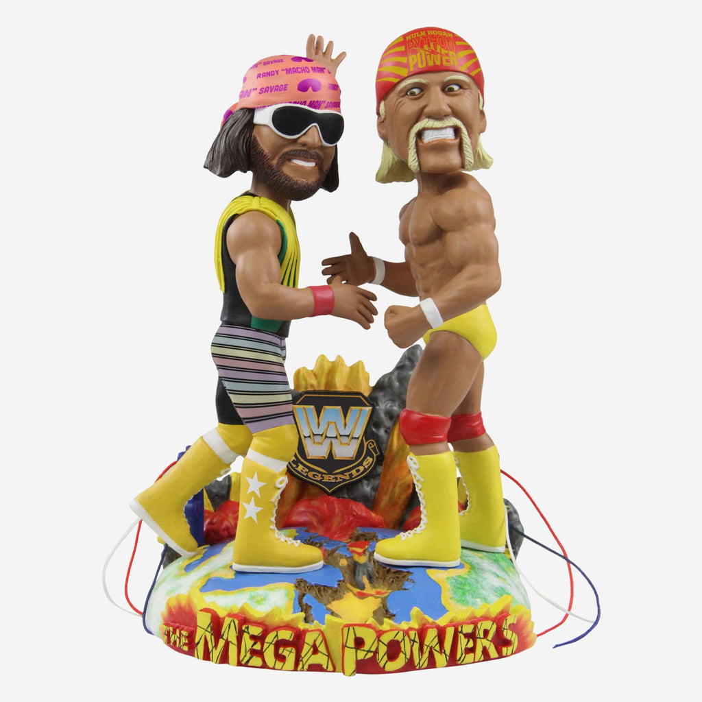 Randy Savage & Hulk Hogan Mega Powers WWE Tag Team Bobblehead FOCO - FOCO.com