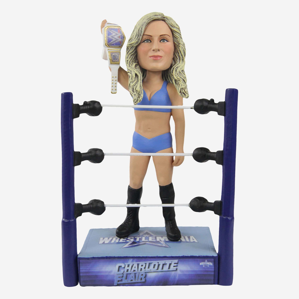Charlotte Flair WWE Wrestlemania 38 Champion Bobblehead FOCO - FOCO.com