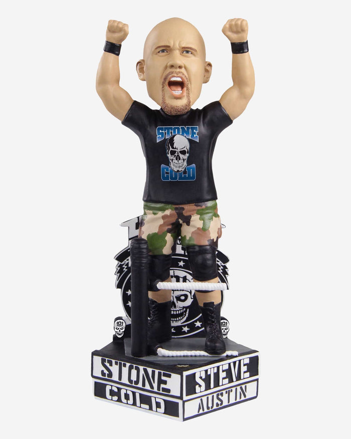 Stone Cold Steve Austin WWE Texas Venom Bobblehead FOCO - FOCO.com