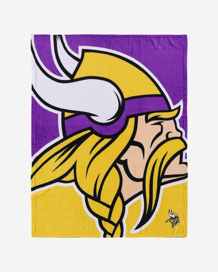 Minnesota Vikings Supreme Slumber Plush Throw Blanket FOCO - FOCO.com